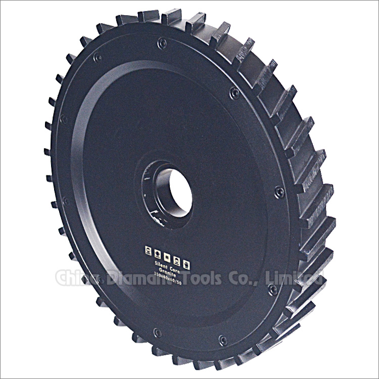 14 inches 350mm silent diamond milling wheel for granite calibrating