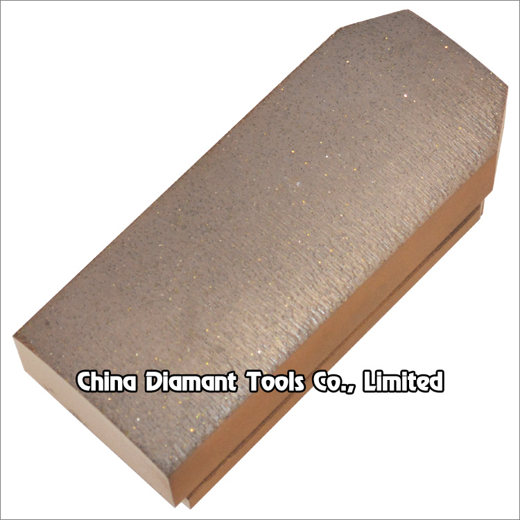 L140mm metal bond diamond fickert abrasive for granite