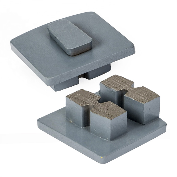 Redi Lock diamond grinding pad for Husqvarna grinder - 8 shape Segments