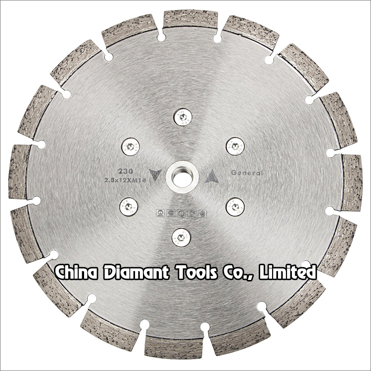 9 inches 230mm laser welded diamond saw blade for general cutting