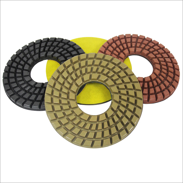 250mm diamond floor polishing pads 10mm thickness for concrete stone terrazz