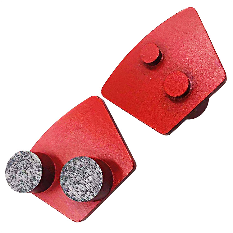 Diamond grinding shoes for STI floor grinders