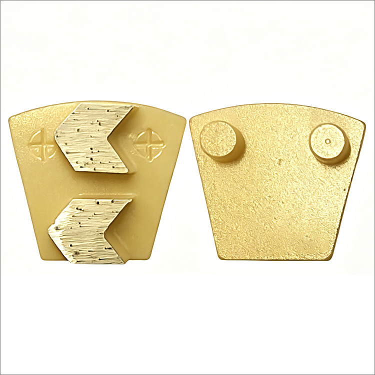Diamond concrete grinding shoe for Werkmaster floor grinder