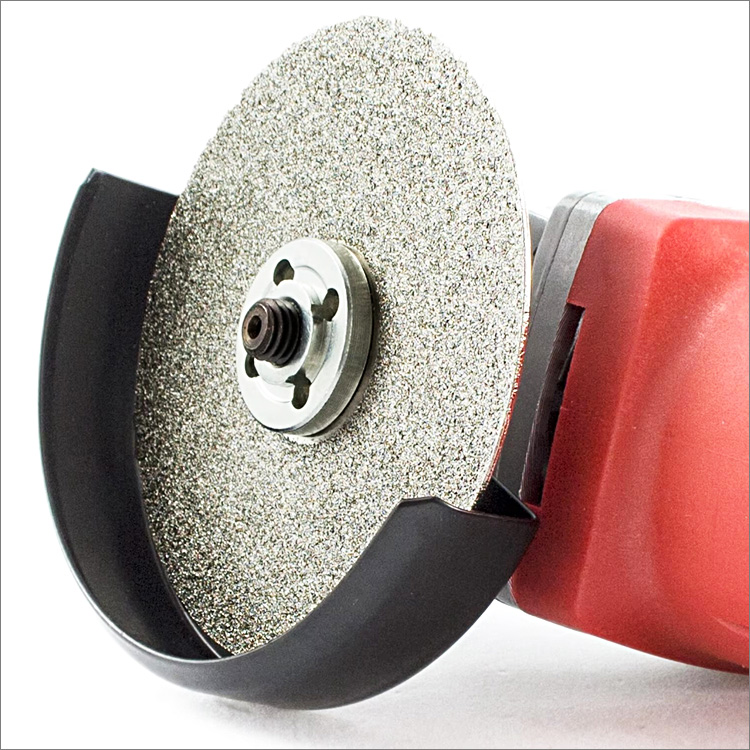 4 inches 100mm one side electroplated diamond grinding disc flat lap wheel