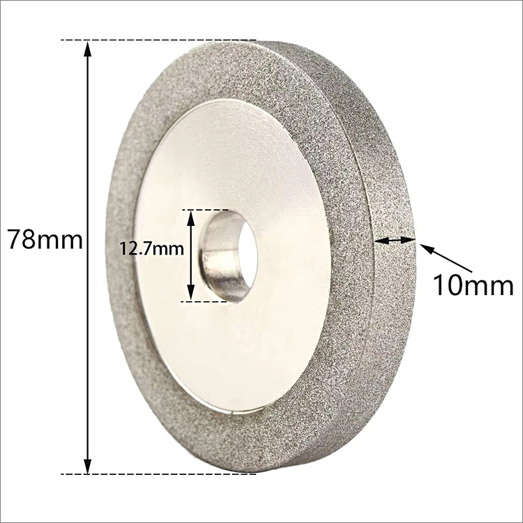 3 inches 78mm electroplated diamond grinding wheel sharpening disc